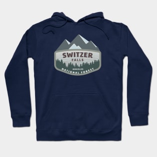 Switzer Falls Angeles National Forest Logo Hoodie